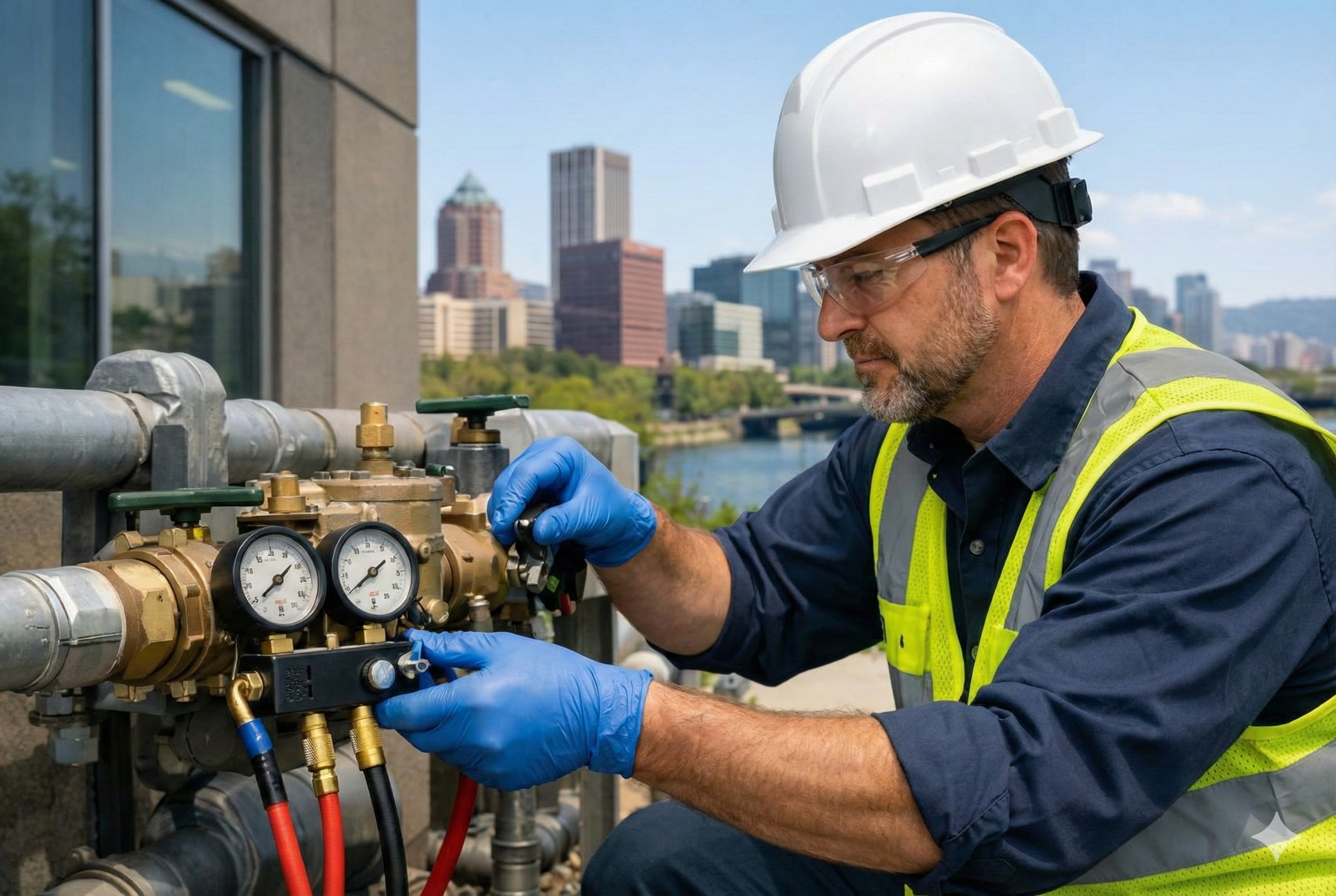 Enterprise backflow testing