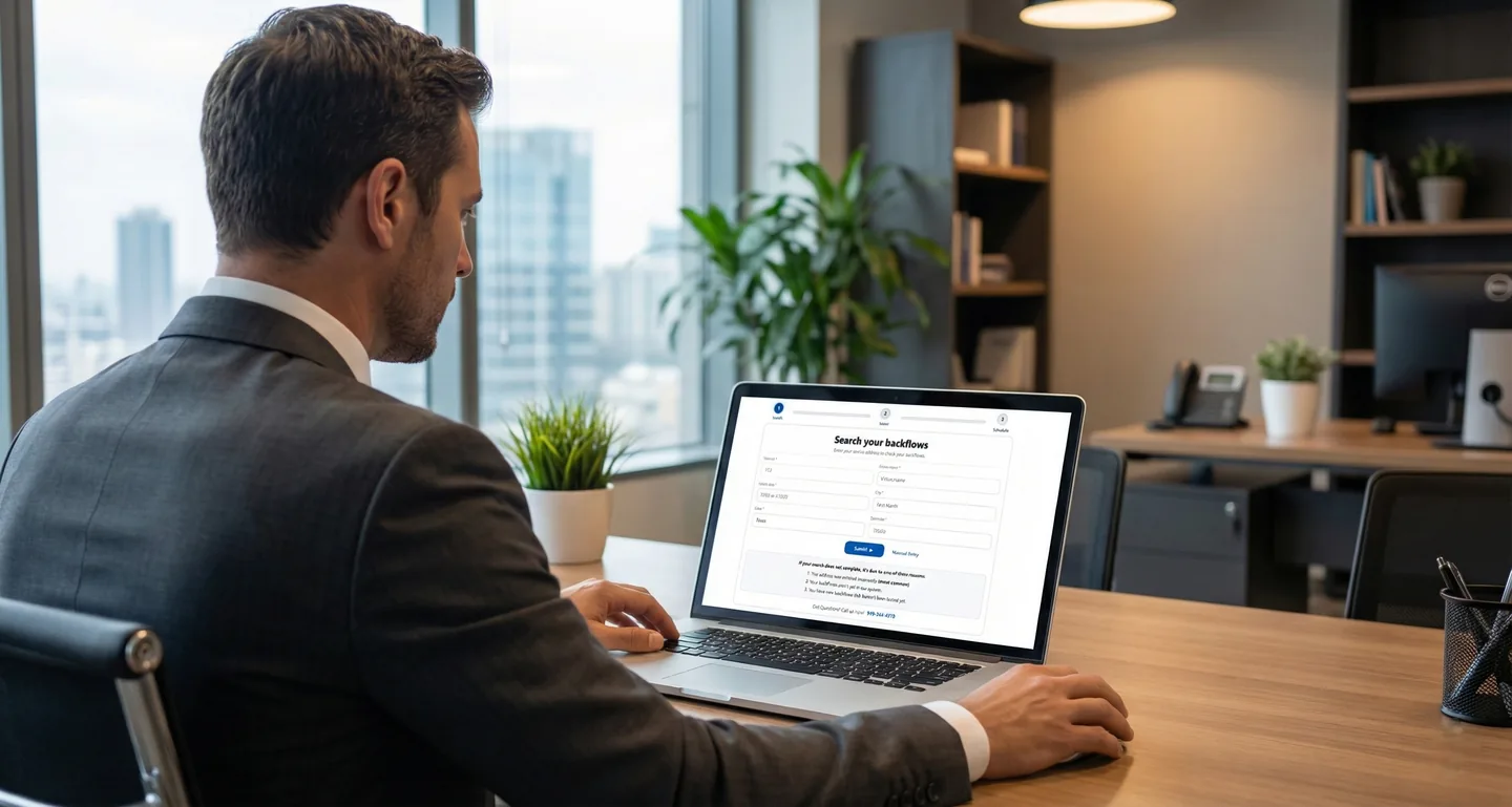 Online scheduling interface